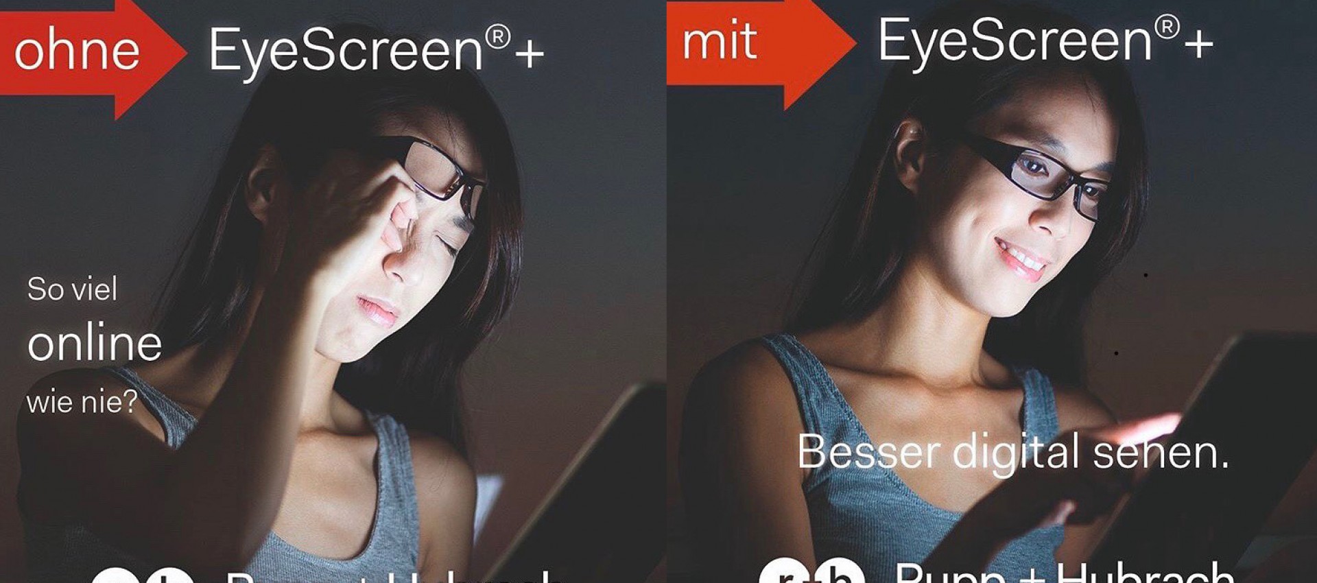EyeScreen+ bei hoher Bildschirm Belastung